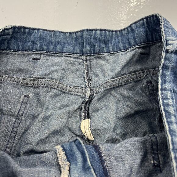 Vintage 60s 70s Blue Denim Bell Bottom Seafarers 36x30 - Picture 5 of 5